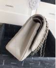 Сумка Classic Flap Bag Caviar Medium Grey